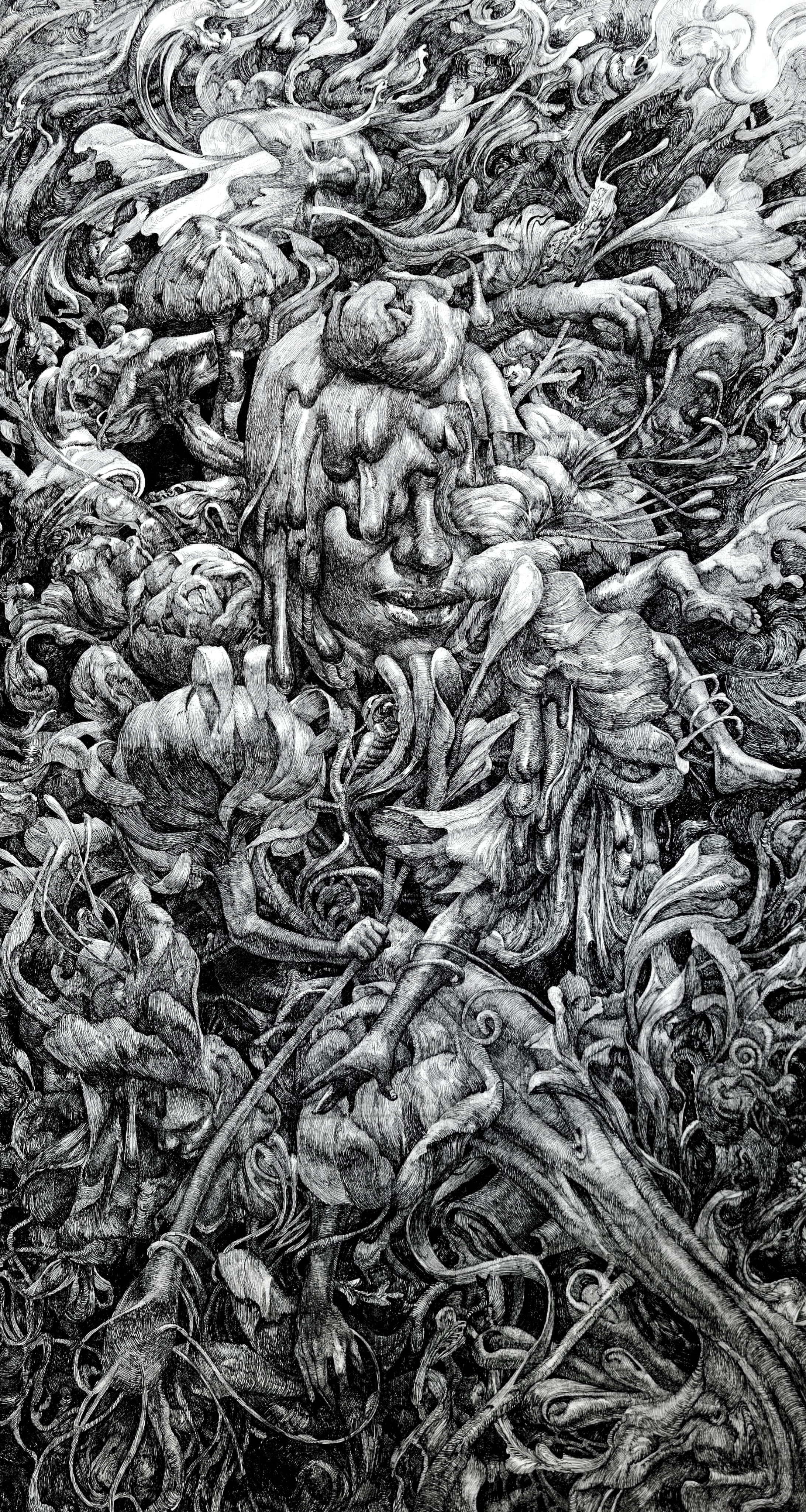 Gathering artwork